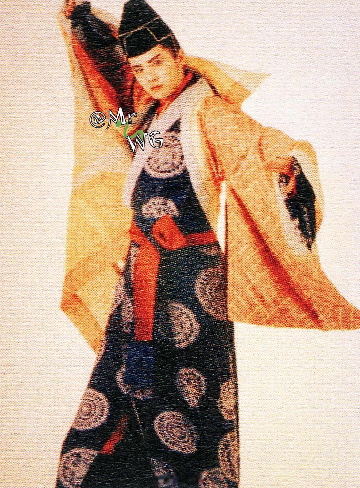 王祖贤[超话]  独家扫描  衣袂飘曳、针线飞飏，换了男装打扮的王祖贤，真系帅得