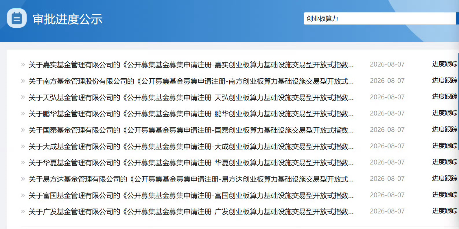 增量资金要来了…今天，10家基金公司上报了创业板算力基础设施指数ETF；6家基金