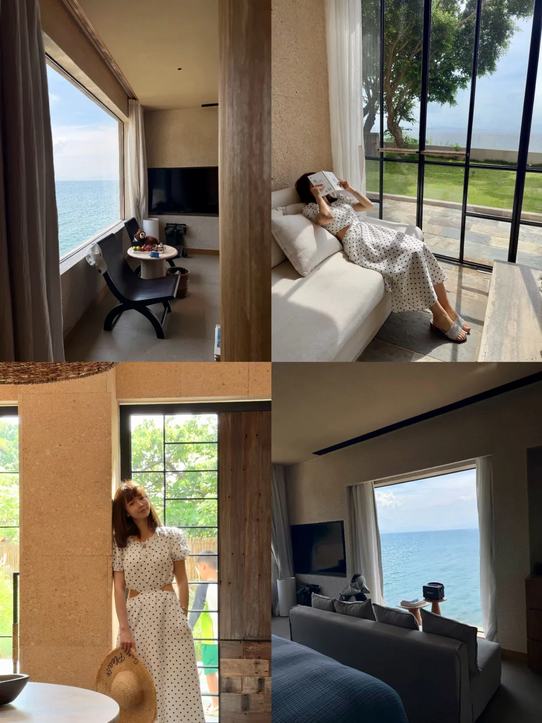 深圳藏在山间的海边度假酒店🏝️海景小屋
