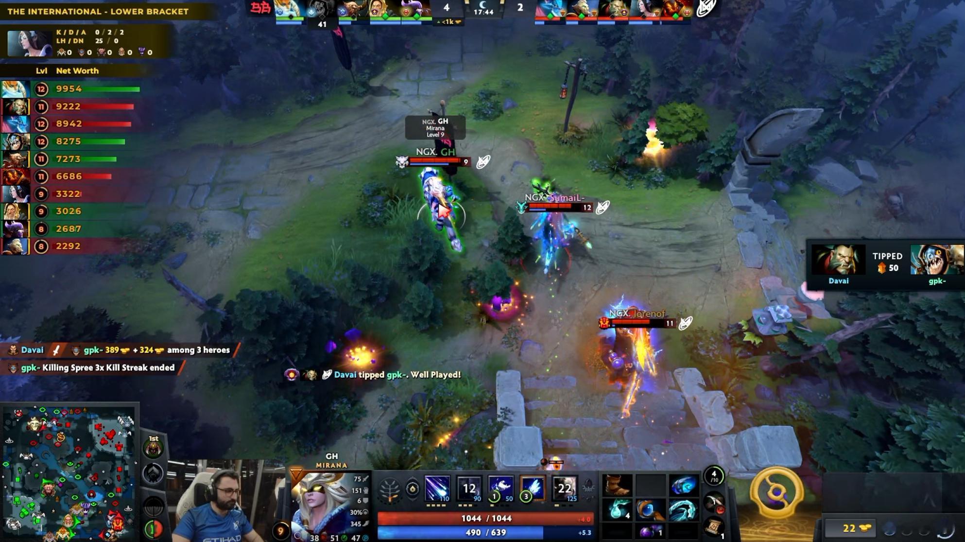 DOTA2TI15 淘汰赛败者组第二轮Nigma对阵BB战队BO3决胜局，经过4
