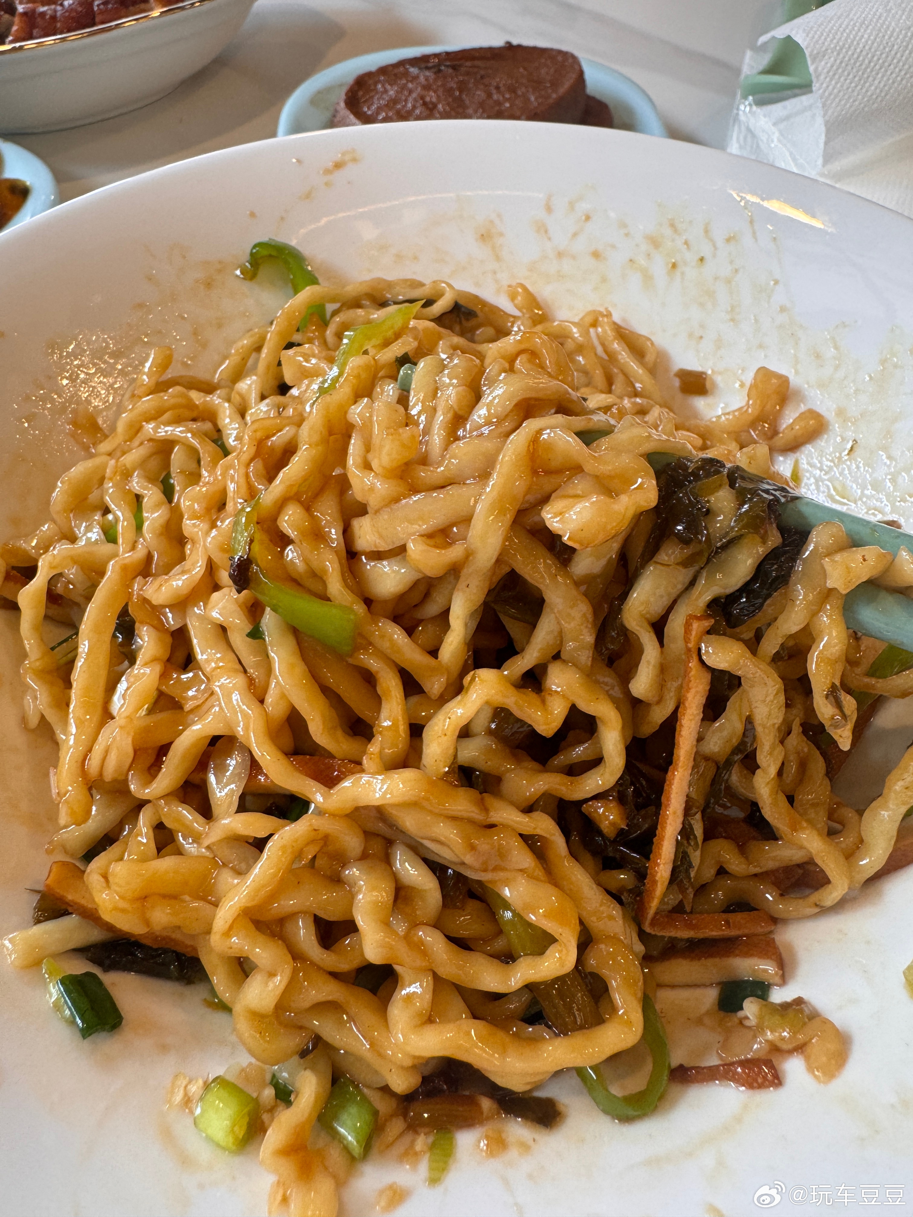 就爱这一口，地地道道的南京面条🍜  ​​​