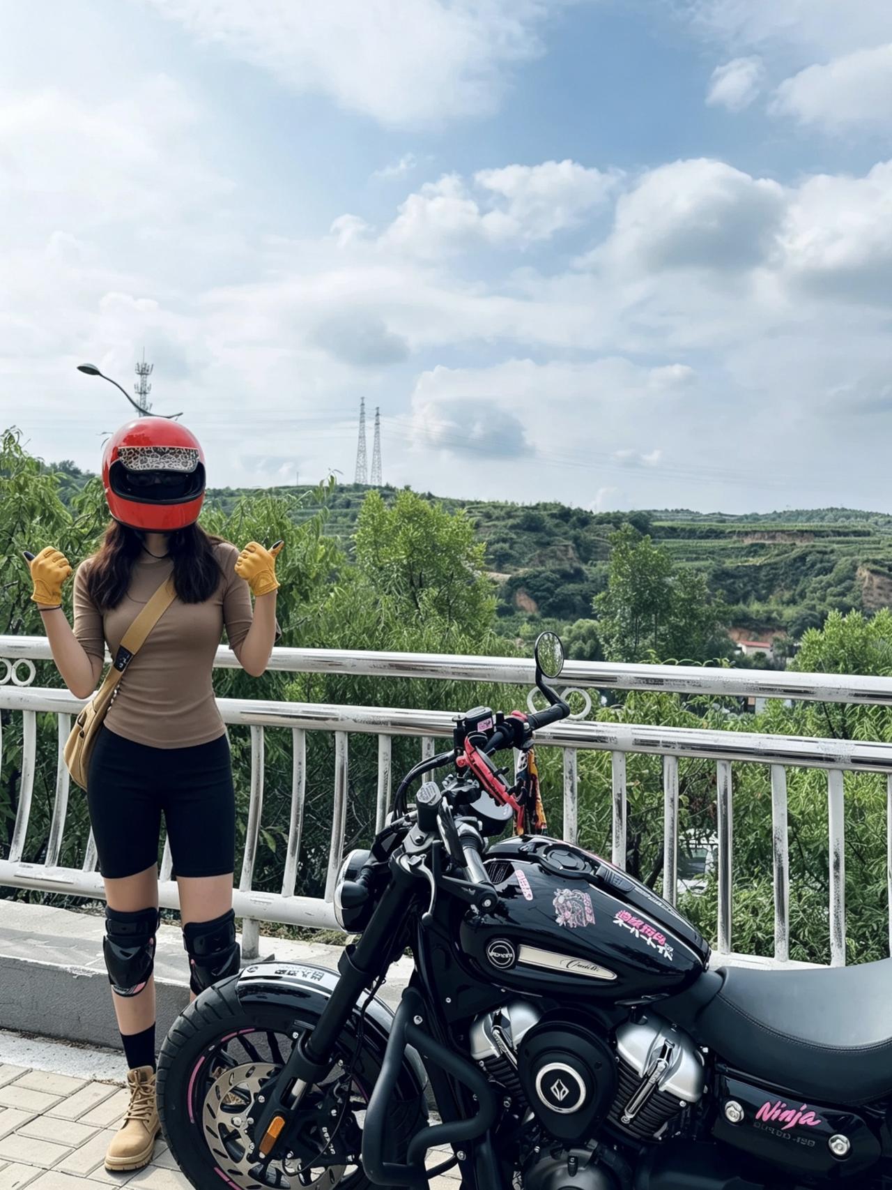 不竞速 不炸街 慢下来感受山路风景
做个温柔又有力量的女骑士【来自懂车帝车友圈】