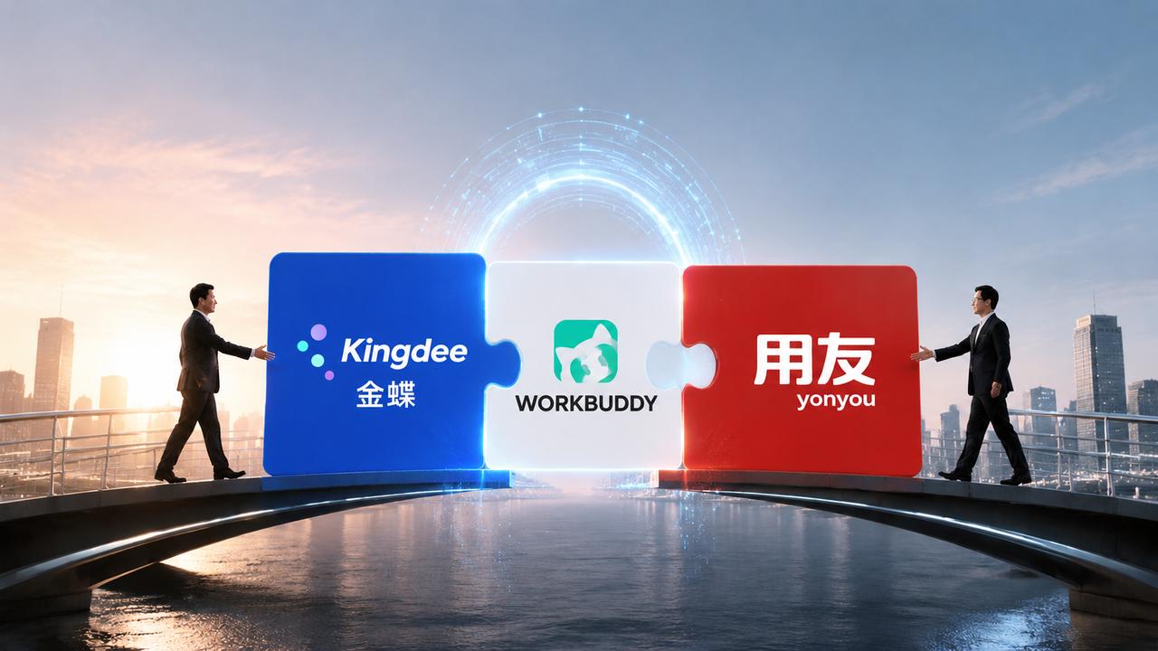 倘若当金蝶用友主动拥抱WorkBuddy，这会不会算主动认输的行为？

最近和一