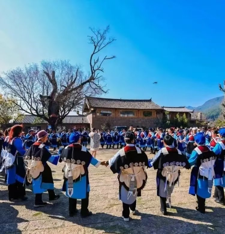 云南人又双叒叕过节了 三月纳西族传统非遗节日“三多节”的欢歌撞上国际妇女节的花香