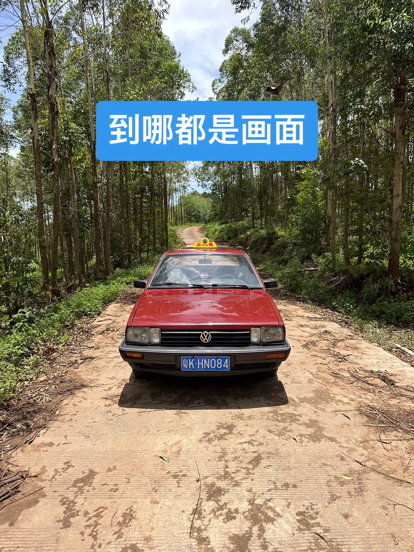 去到哪里，都是一幅画面