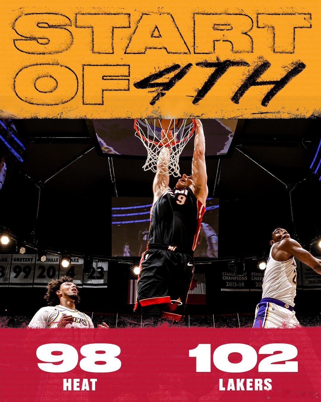 追回来了！有机会！热火vs湖人 ​​​