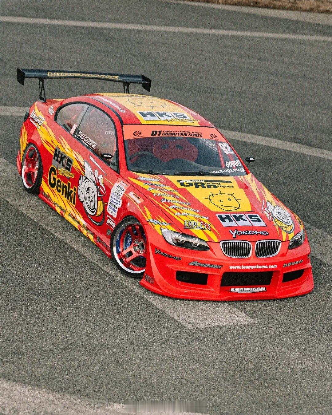 当谷口信辉的D1 HKS S15变成E92[doge]🎨：Squared De
