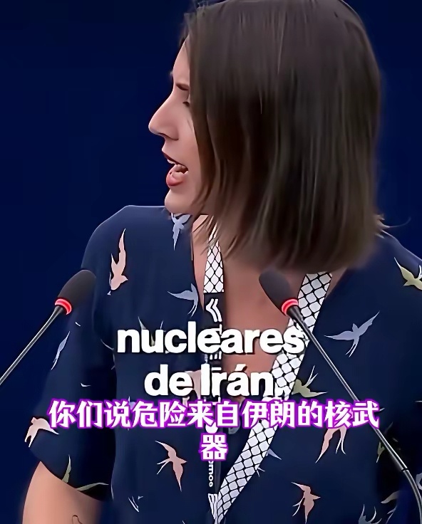 针对美国的威胁，西班牙左翼政治家艾琳·蒙特罗说：“西班牙现在可以做两件事，第一是