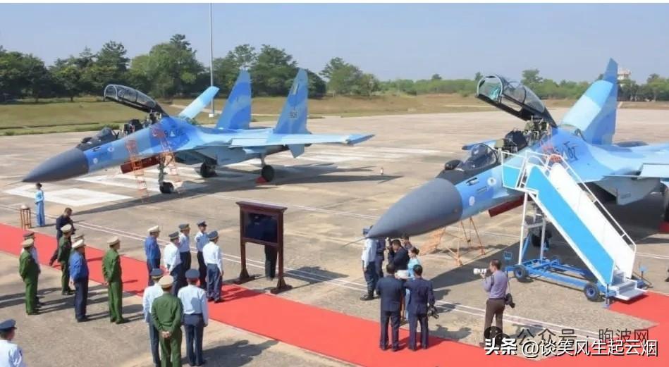 缅甸终于拿到全部6架苏30战机!

当时合同大约是四亿美元，包含六架战机以及配套