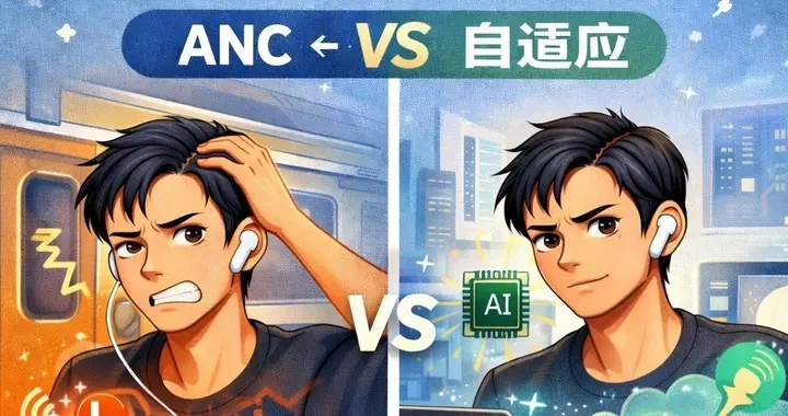 ANC降噪vs自適應降噪：區別在哪？怎么選？一次講清楚