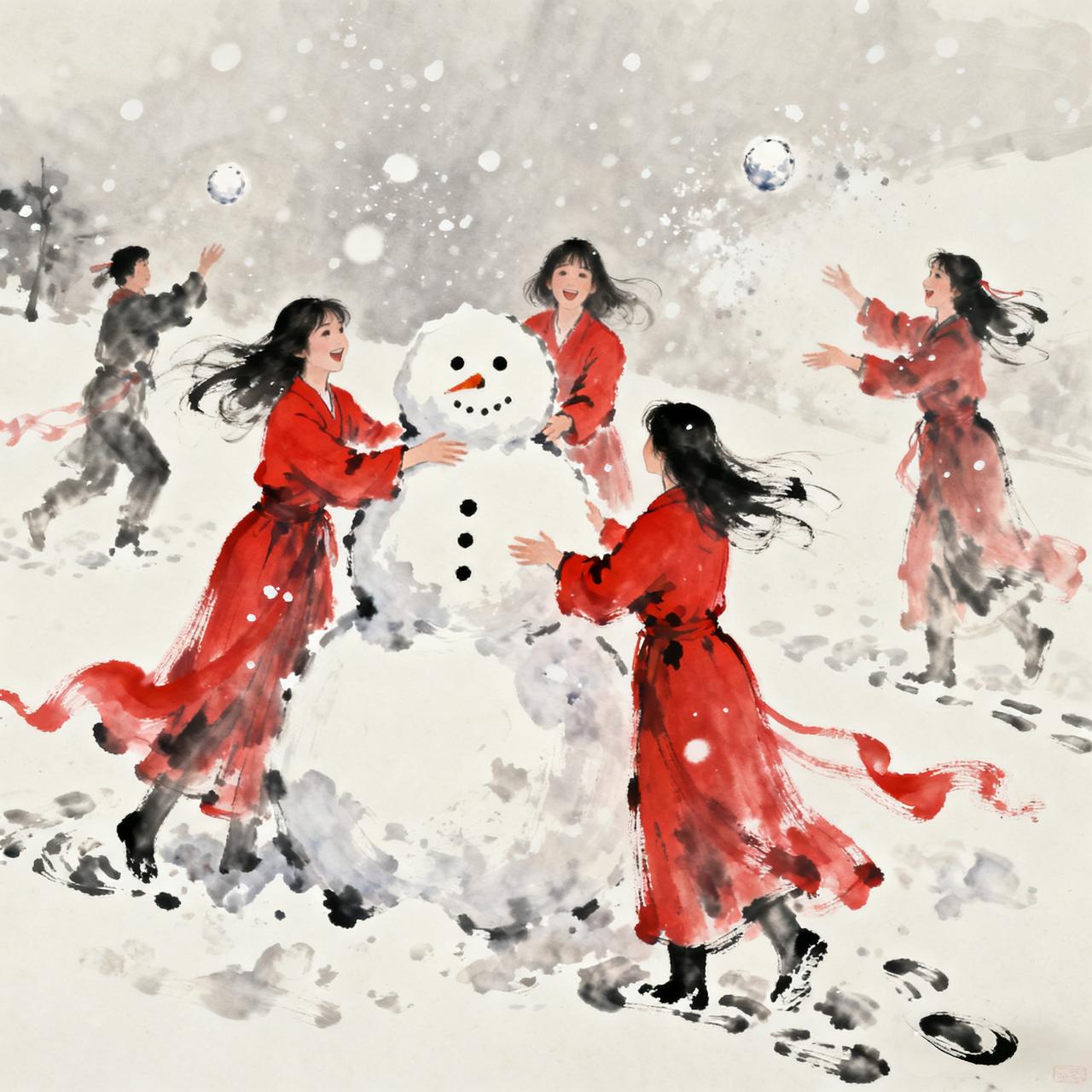 又能玩儿雪啦！
大寒迎暴雪，静候……
 
刚刚手机叮咚，收到重大气象预警：
1月