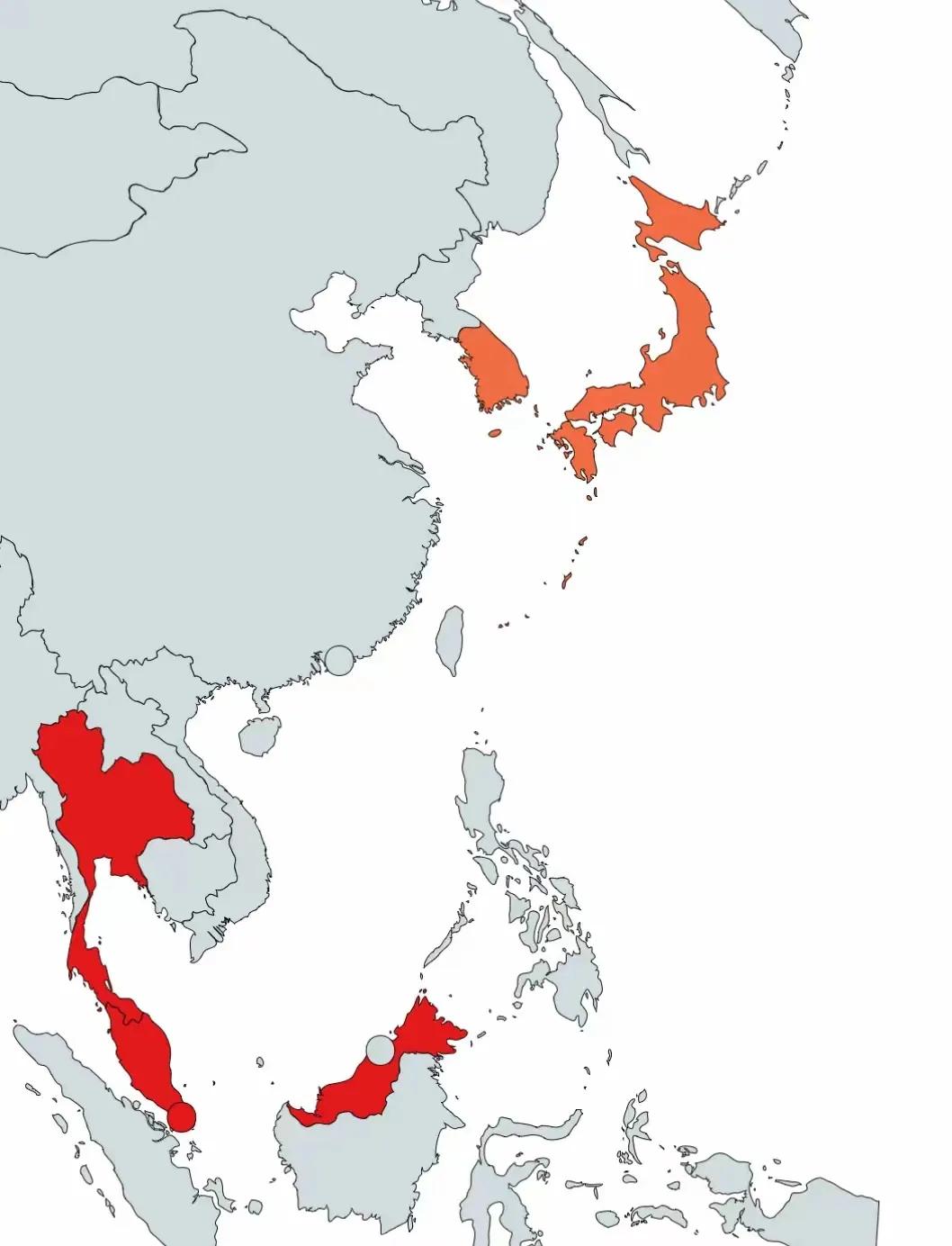 近期，中国签证政策迎来系列调整，开放步伐持续迈进。在亚洲，对日本、韩国予以免签便