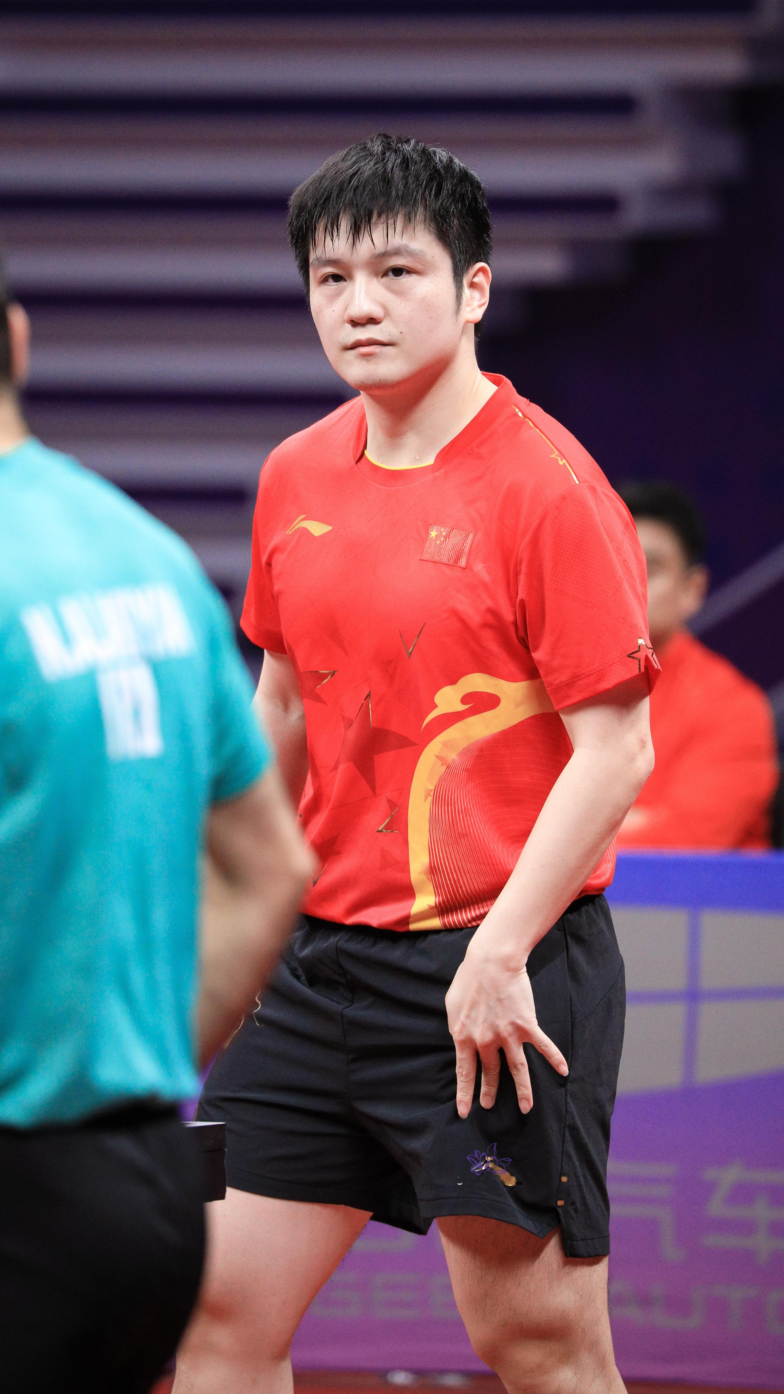 樊振东 喜欢你是一件特别幸福的事「20231001杭州亚运会男双半决赛」 