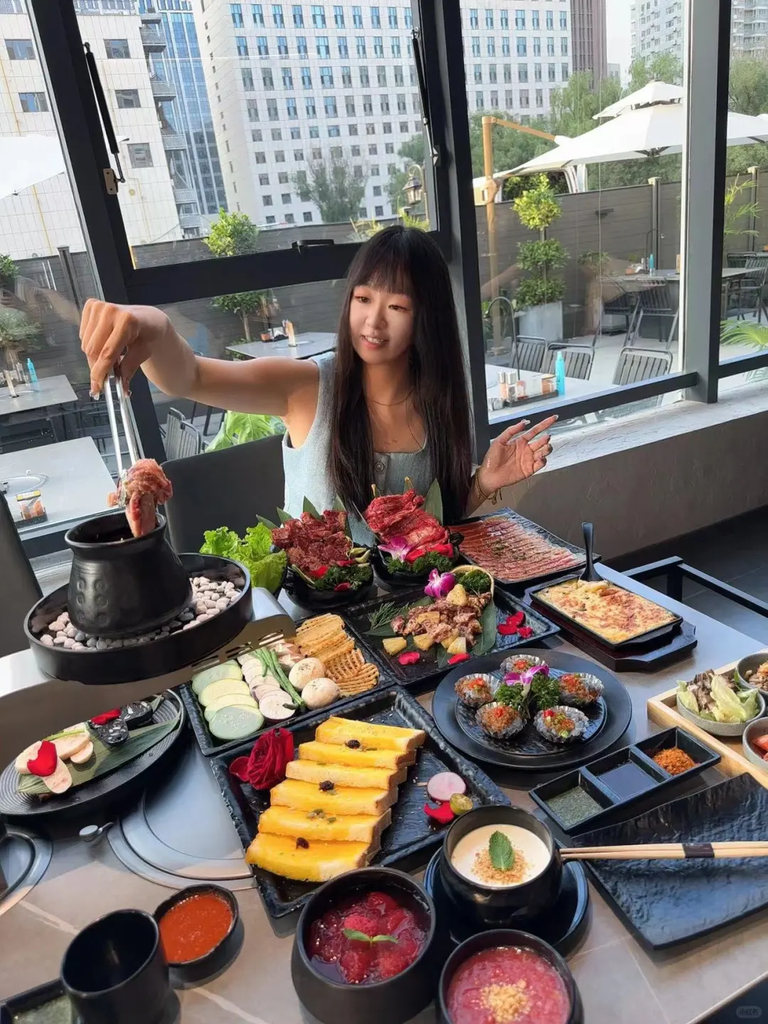太原！只想和亲闺蜜去吃的好吃的烤肉店，🈶院