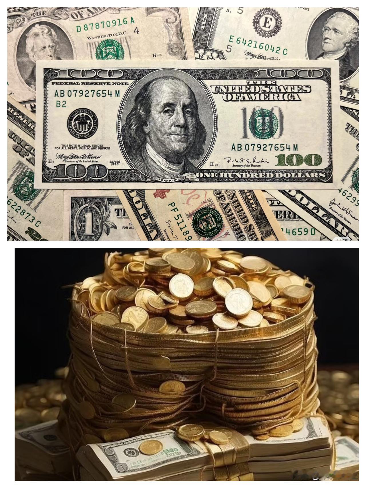 强势美元到底符合谁的利益？这可挺有看头的。
 
首先，美国的金融机构能从中受益，