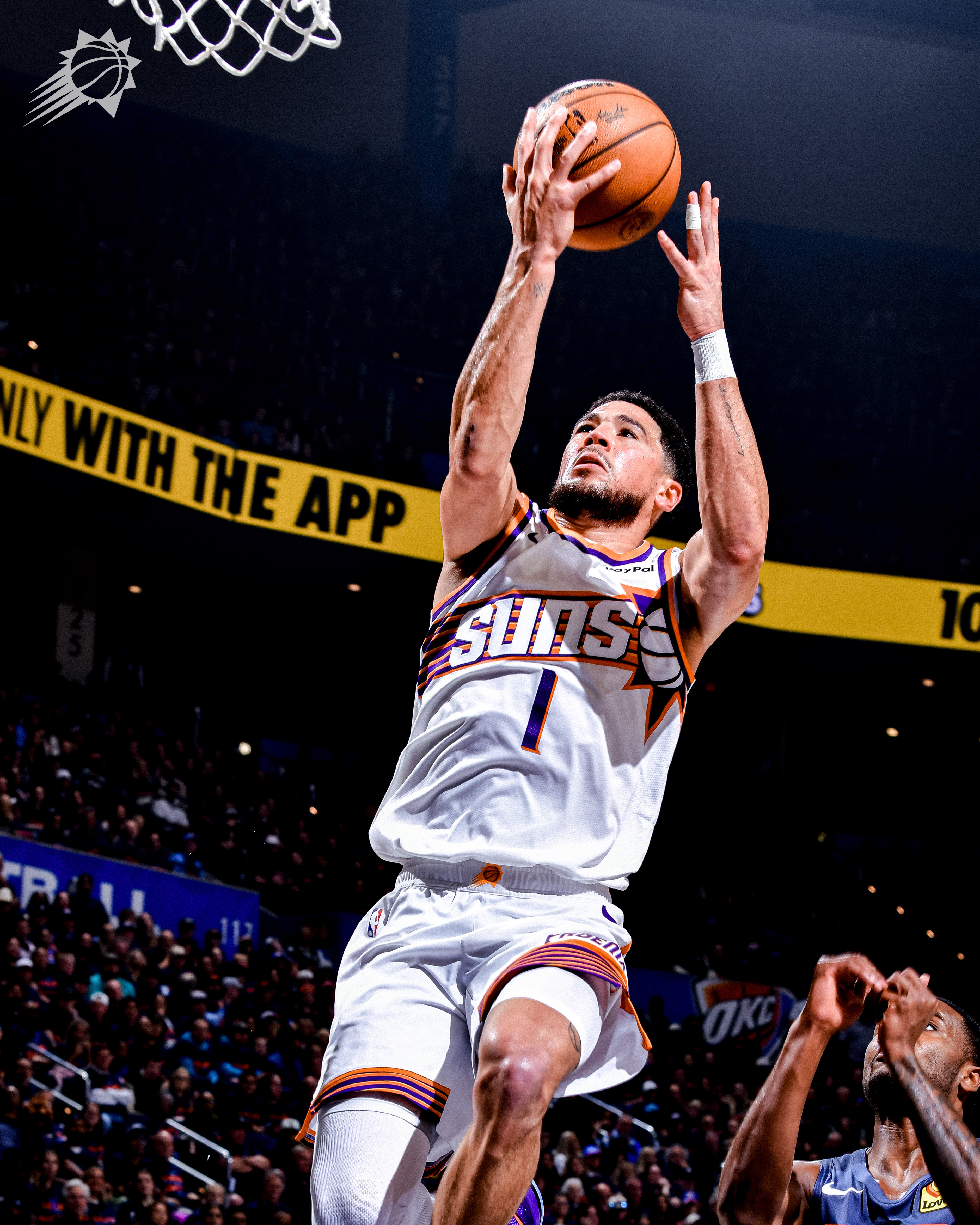 布克半场拿下11分5篮板！菲尼克斯太阳 ｜太阳vs雷霆 ｜ 