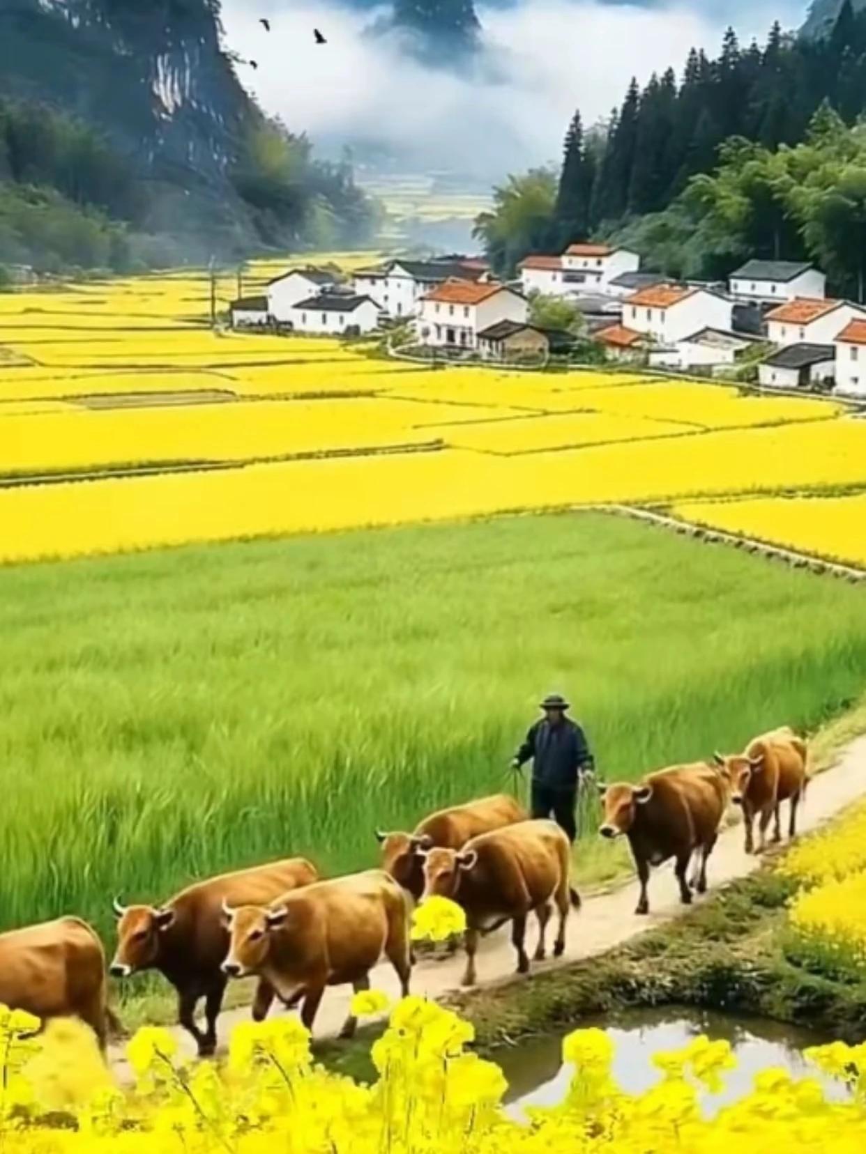 上联：灯火可親家有暖，
下联：粗茶淡饭故乡情。