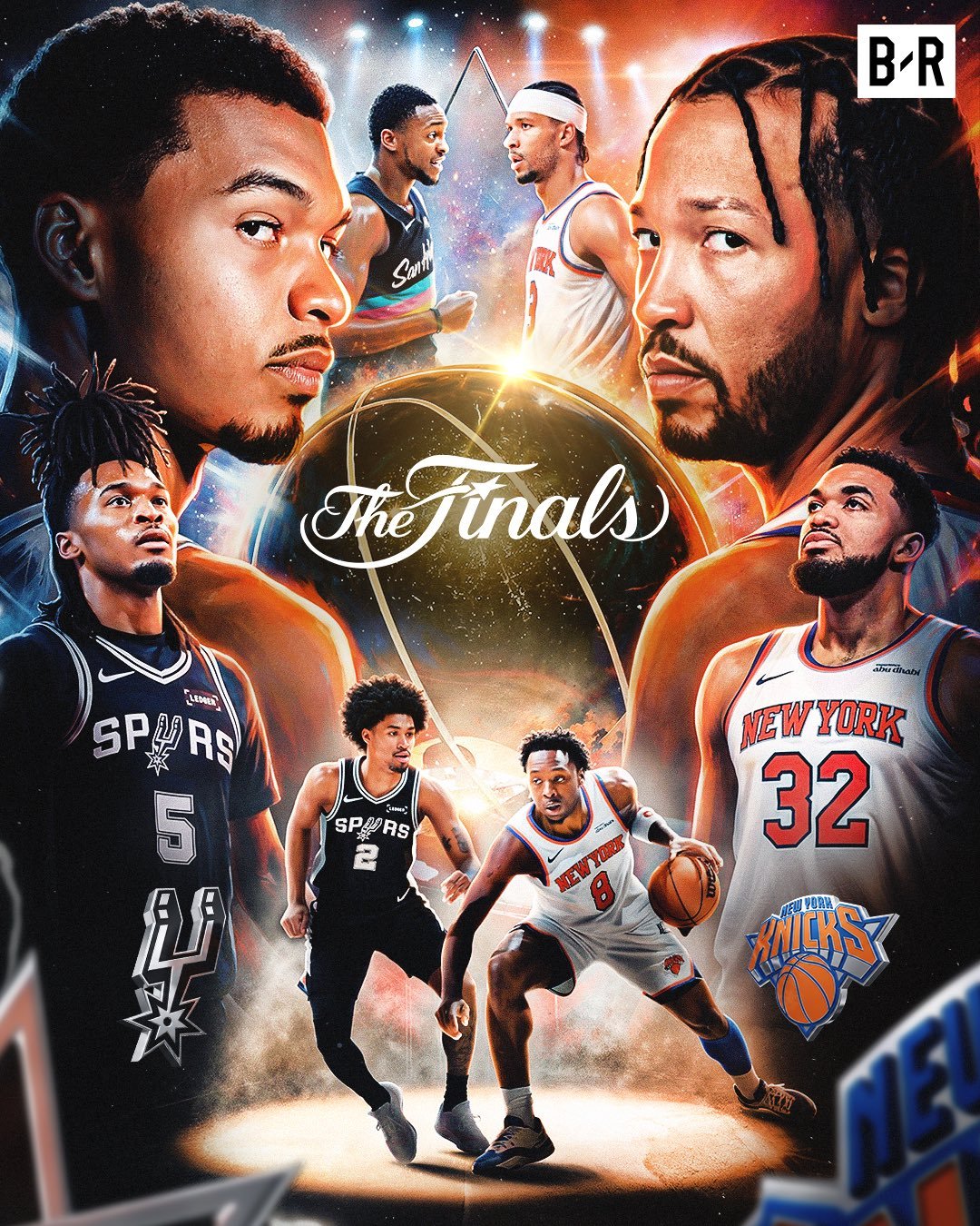 尼克斯？还是马刺？谁会笑到最后？🤔NBA总决赛尼克斯vs马刺