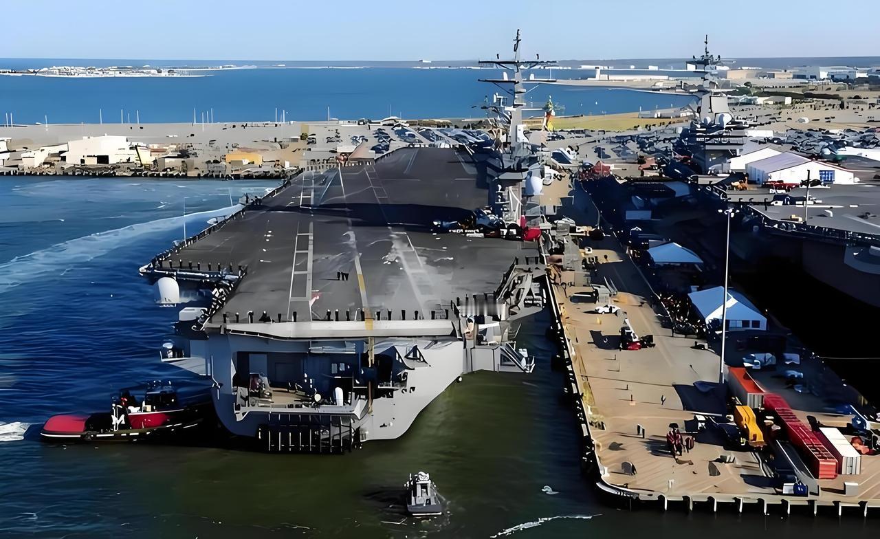 艾森豪威尔号航母突发大火，美军自己先造反？

说到航母，还有谁会把美国这些巨无霸