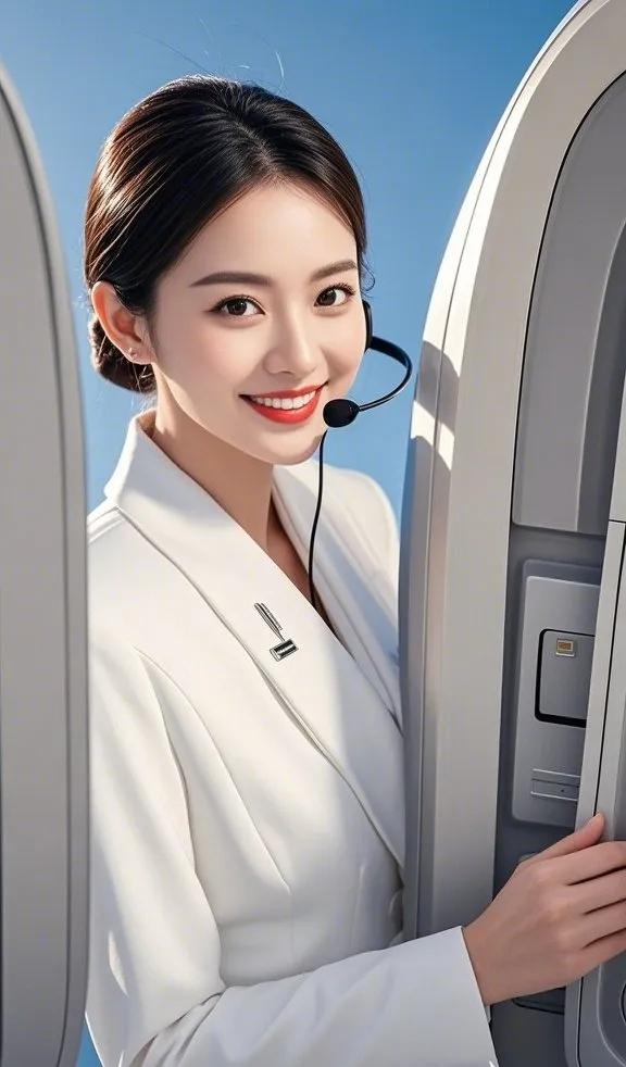 微笑空乘，温暖旅途！😊✨空姐是一道风景 最美乘务是 时尚美女机长 美女空姐日常