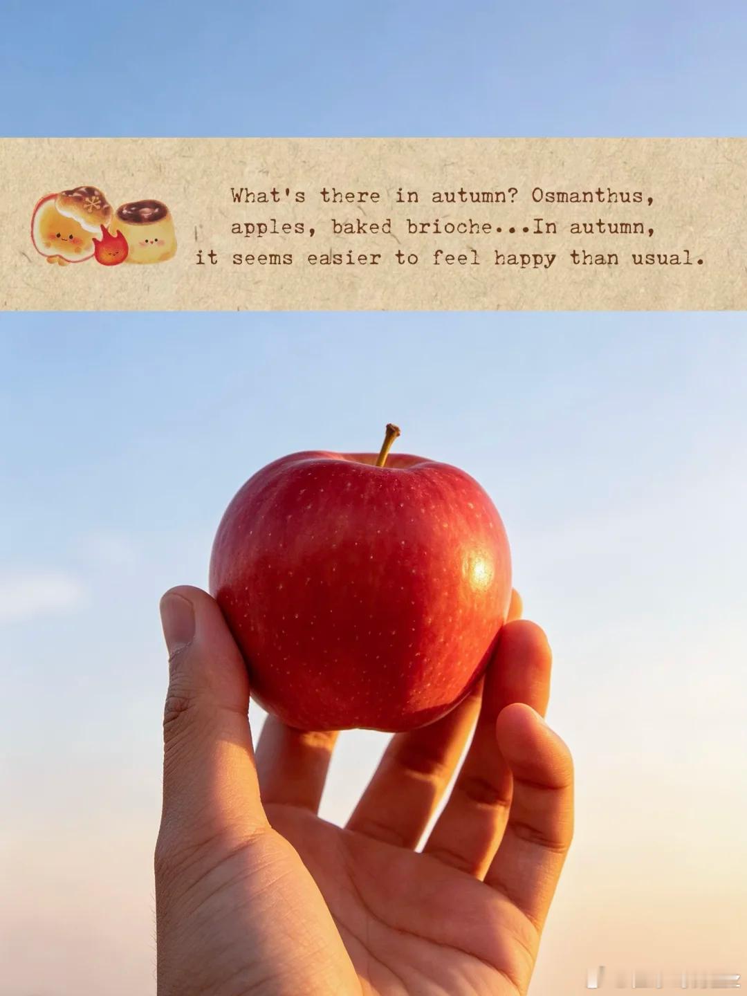 🍂整理我常用的一些秋日感po图小思路：-如果用一种味道来形容秋天大概就是带着焦