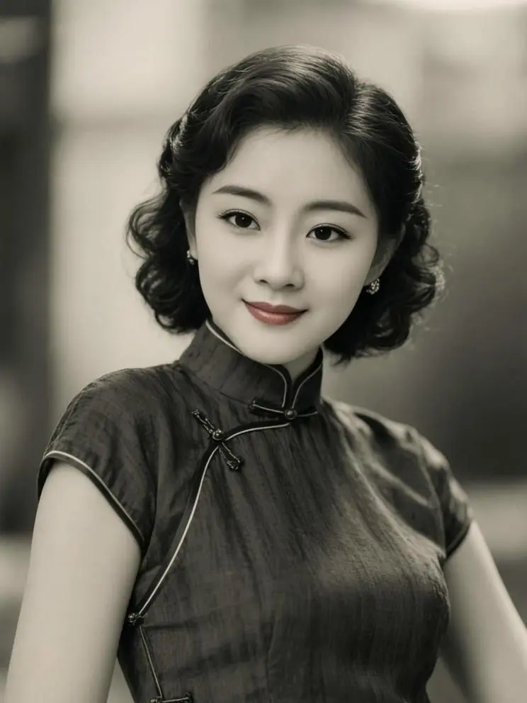 AI民国旗袍照 ai创作