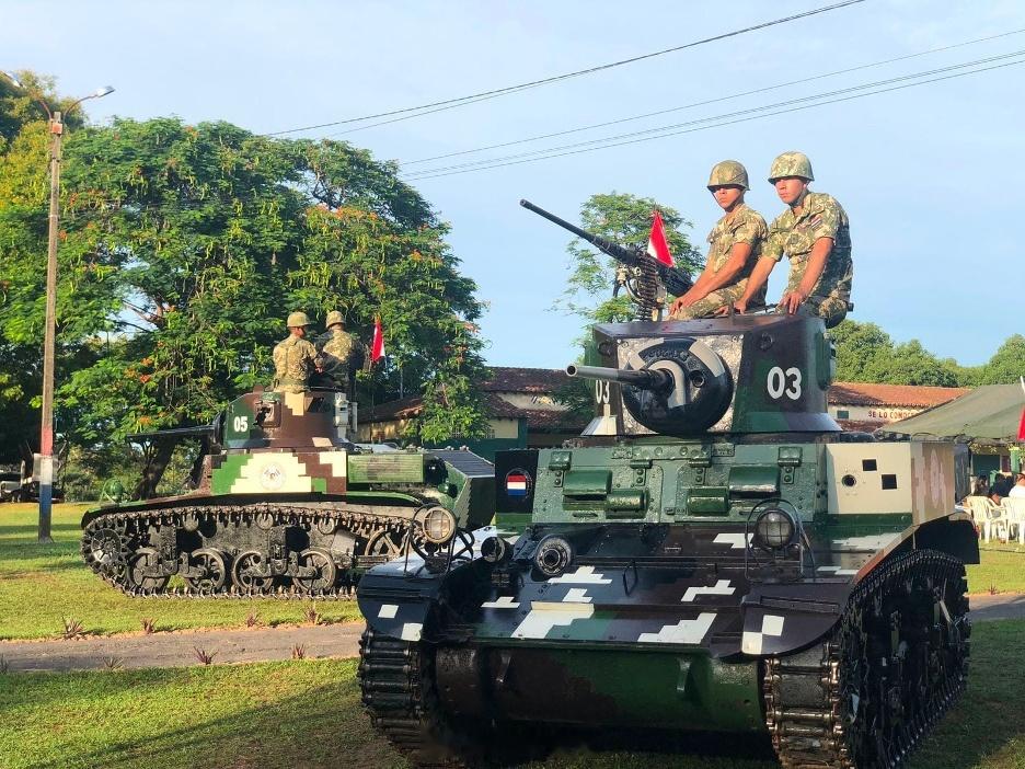 烽火问鼎计划2023 年，巴拉圭武装部队的 M3“斯图亚特”轻型坦克亮相。这些轻