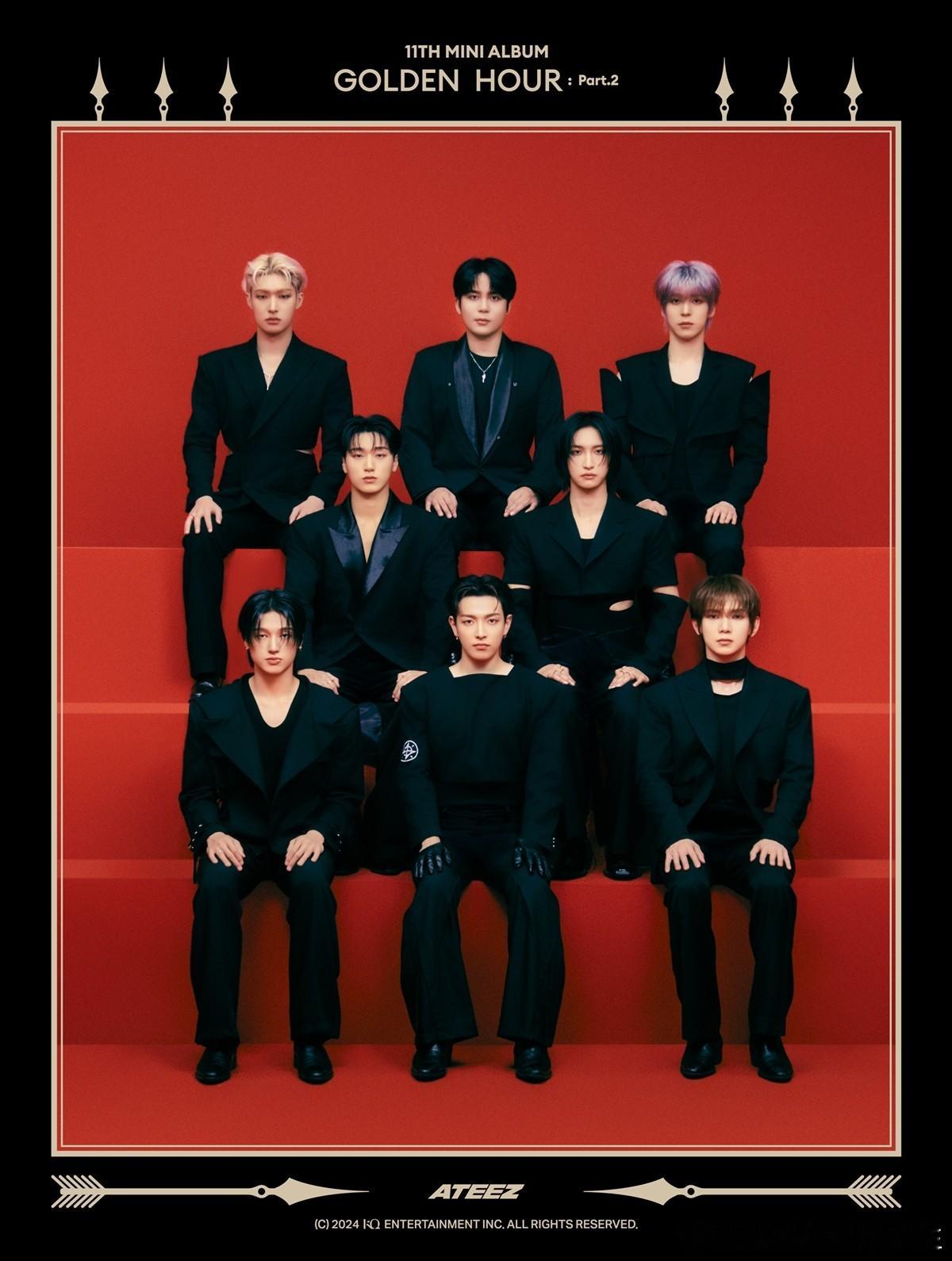#ATEEZ[超话]# 迷你11辑《GOLDEN HOUR: Part.2》预告