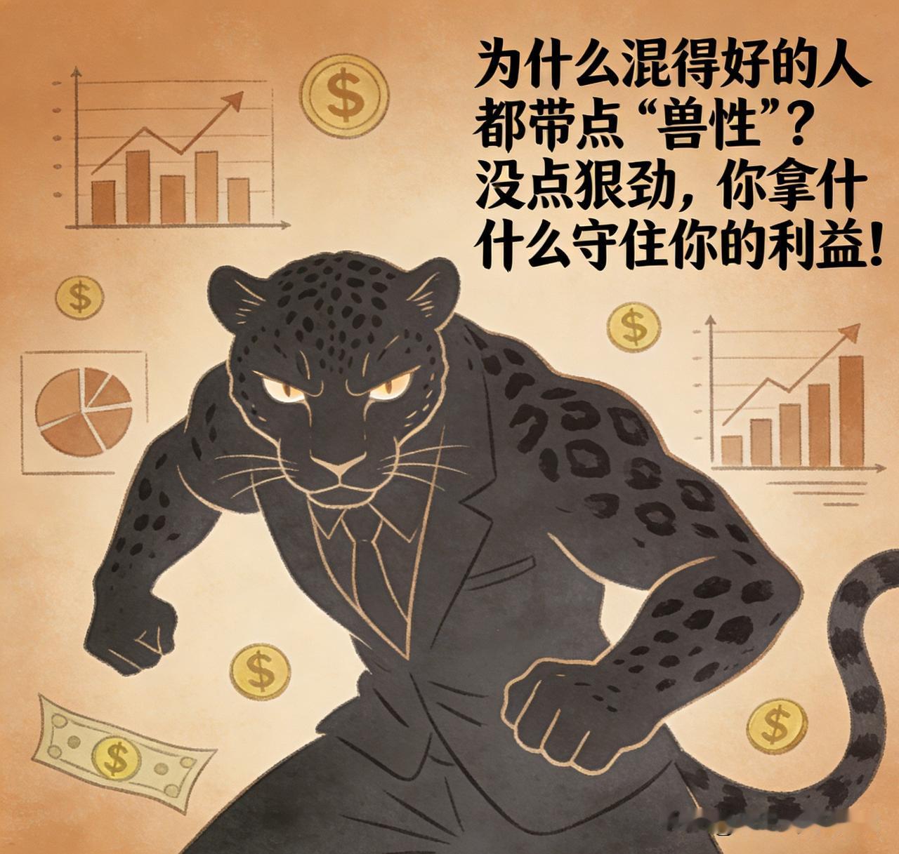 为何混得好的人都带点“兽性”？没狠劲，拿什么守护自身利益！

      老好人