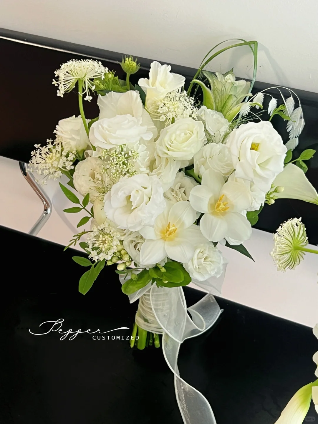 姐妹领证手捧花不纠结 白绿最出片！南京花店