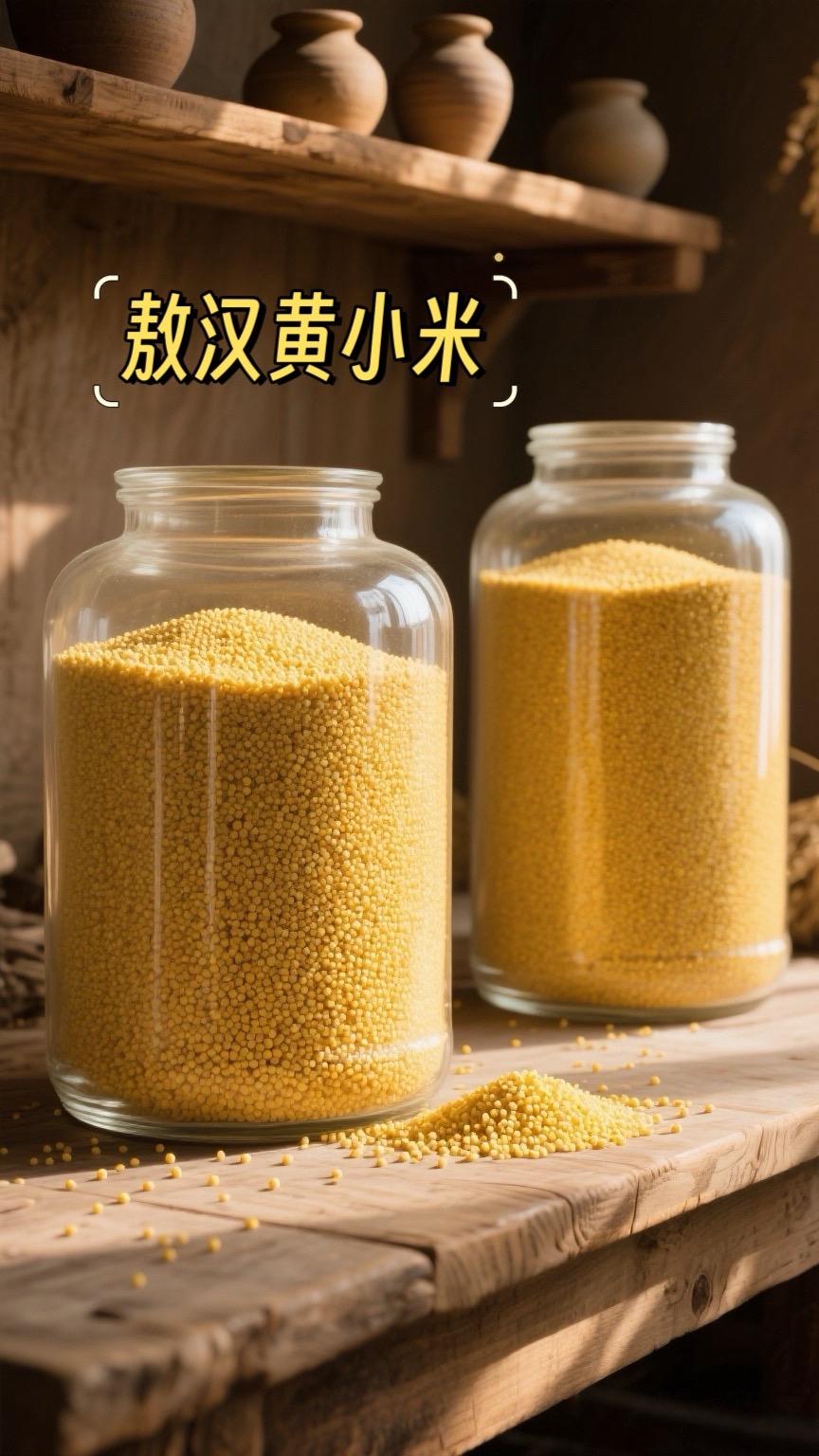 一口就被内蒙古敖汉黄小米惊艳了！家人们，谁懂啊！一口就被内蒙古敖汉黄小...