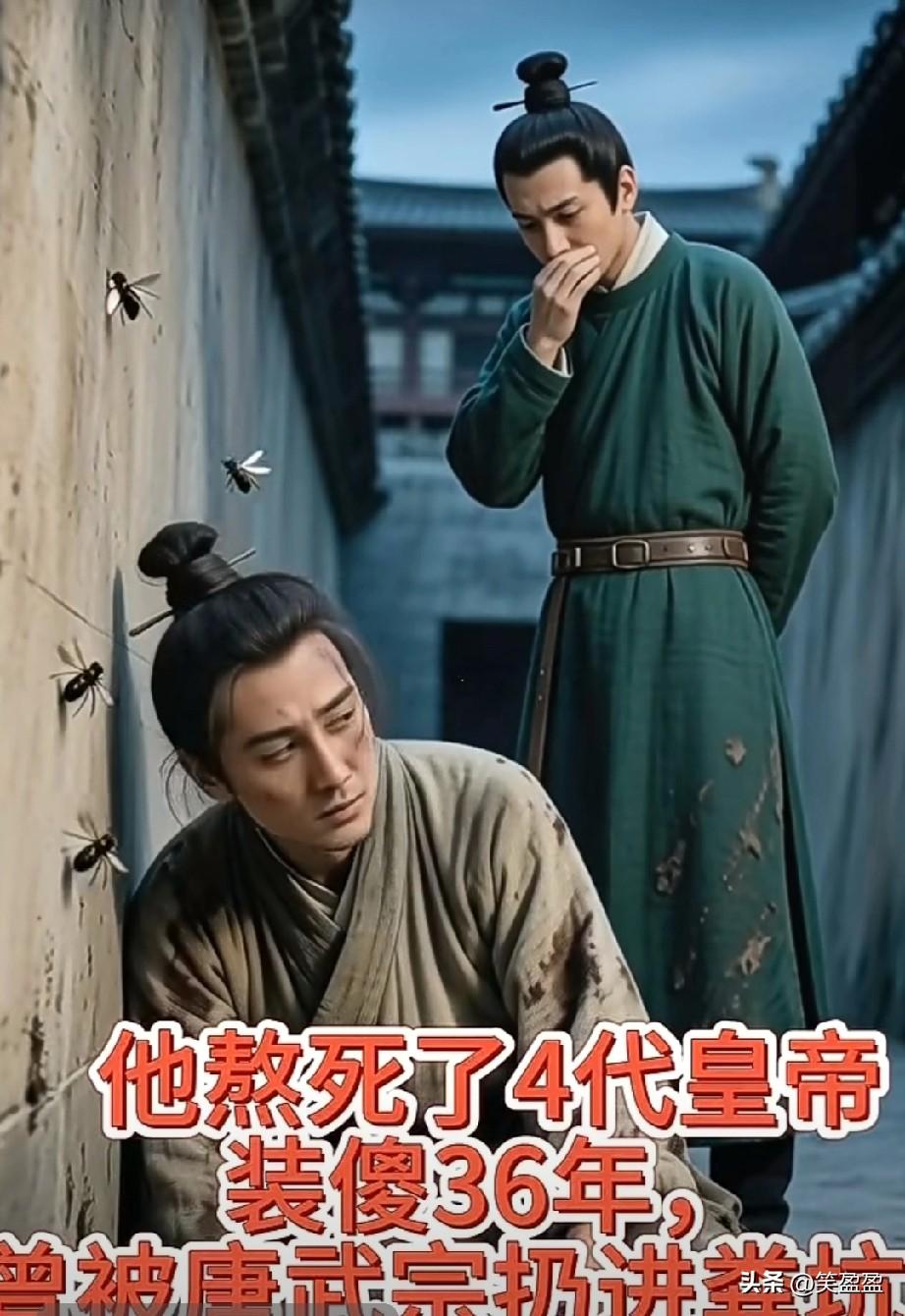 他熬死了4代皇帝，装傻36年，曾被唐武宗扔进粪坑，登基后一雪前耻，你知道他是谁吗