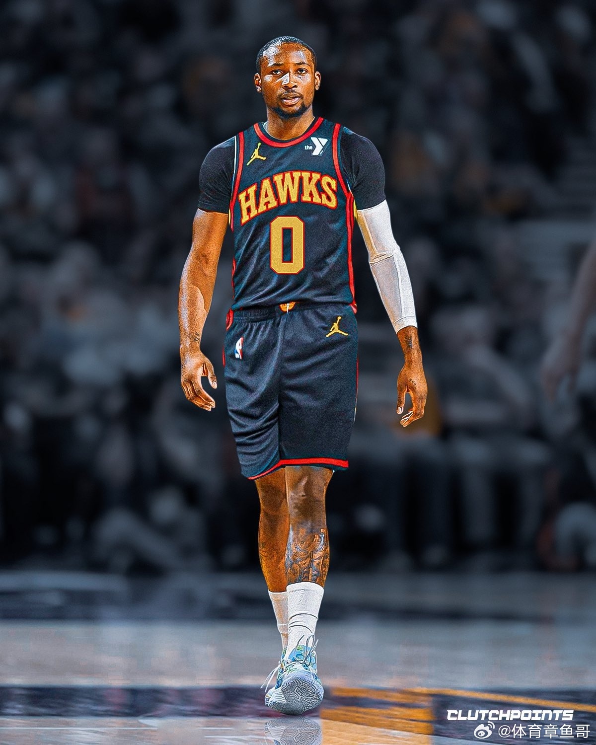 NBA 乔纳森·库明加加盟老鹰队后的数据——27 分 - 7 篮板 - 4 助攻