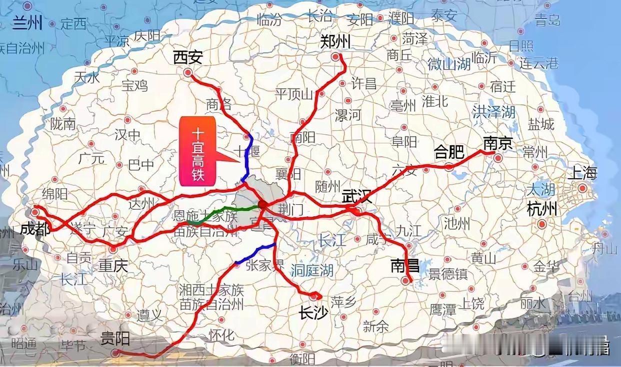 十宜高铁规划十几年未开工，今年六月武西高铁将建成通车。现在十宜高铁只剩下十堰至兴
