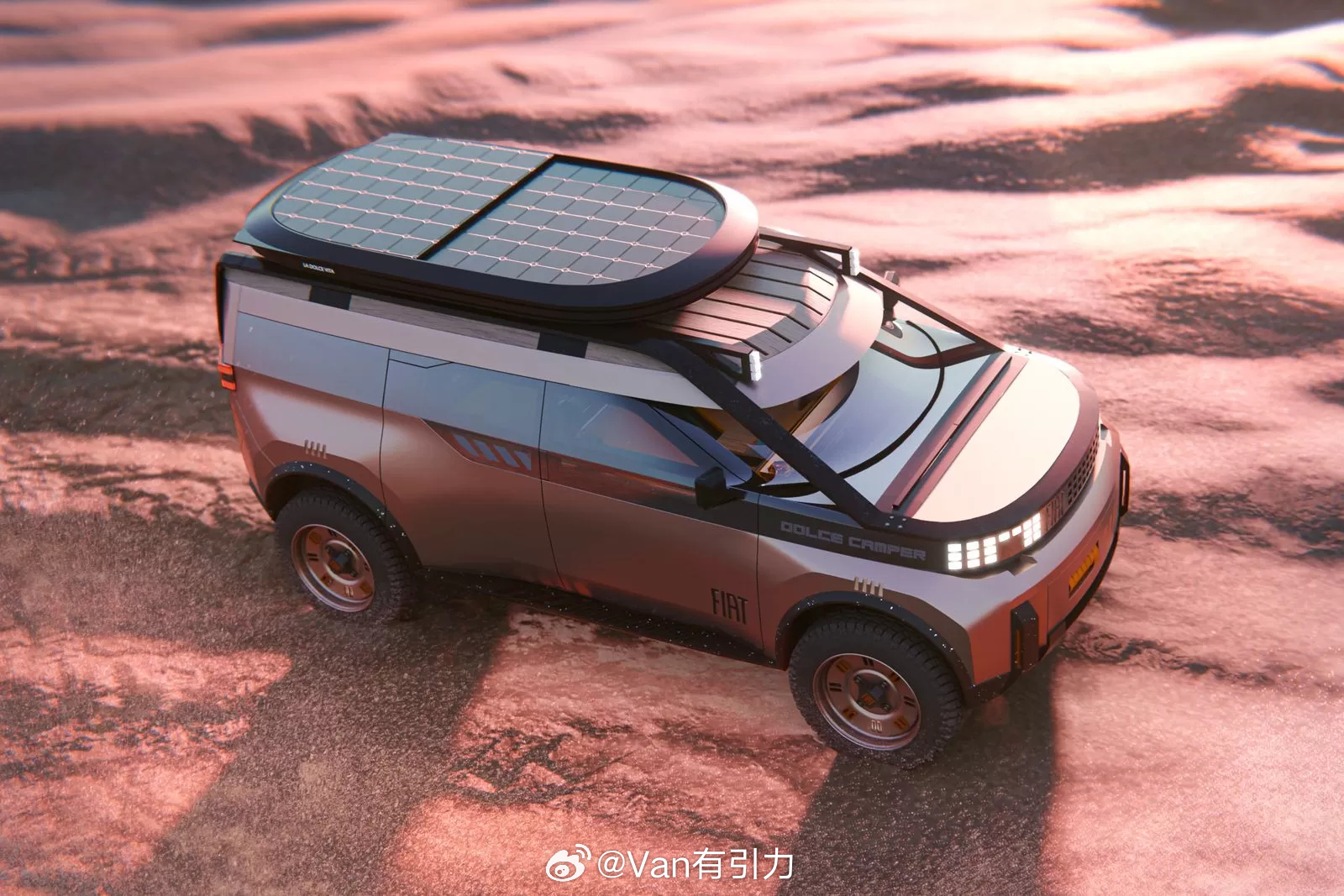 菲亚特在圣保罗车展发布的Dolce Camper概念车，是一台介于SUV和MPV
