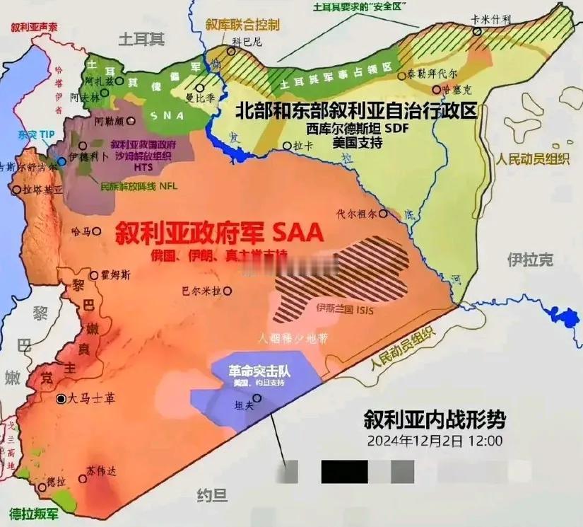 闹大了！俄罗斯要是想在俄乌战场称王称霸，叙利亚那烂摊子可得先摆平！

阿萨德政权