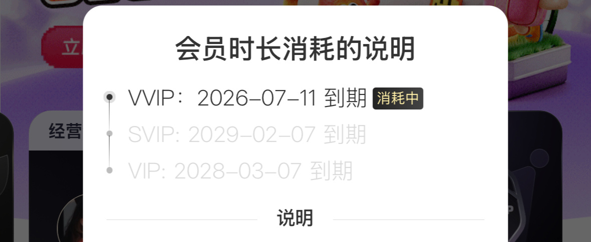 我也晒晒，原来我的SVIP已经到2029了
