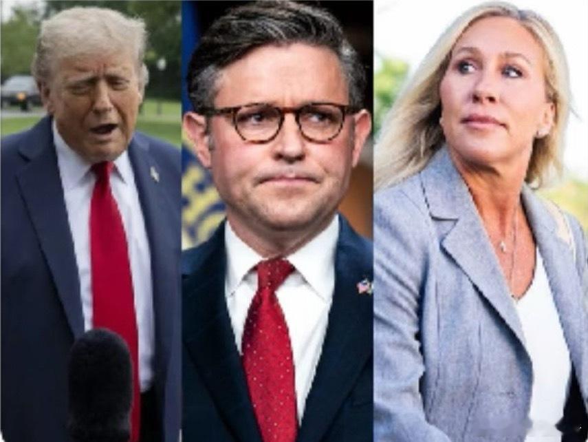 突发新闻:周一，特朗普收到噩梦般的消息，据透露，一大批众议院共和党人即将像玛乔丽