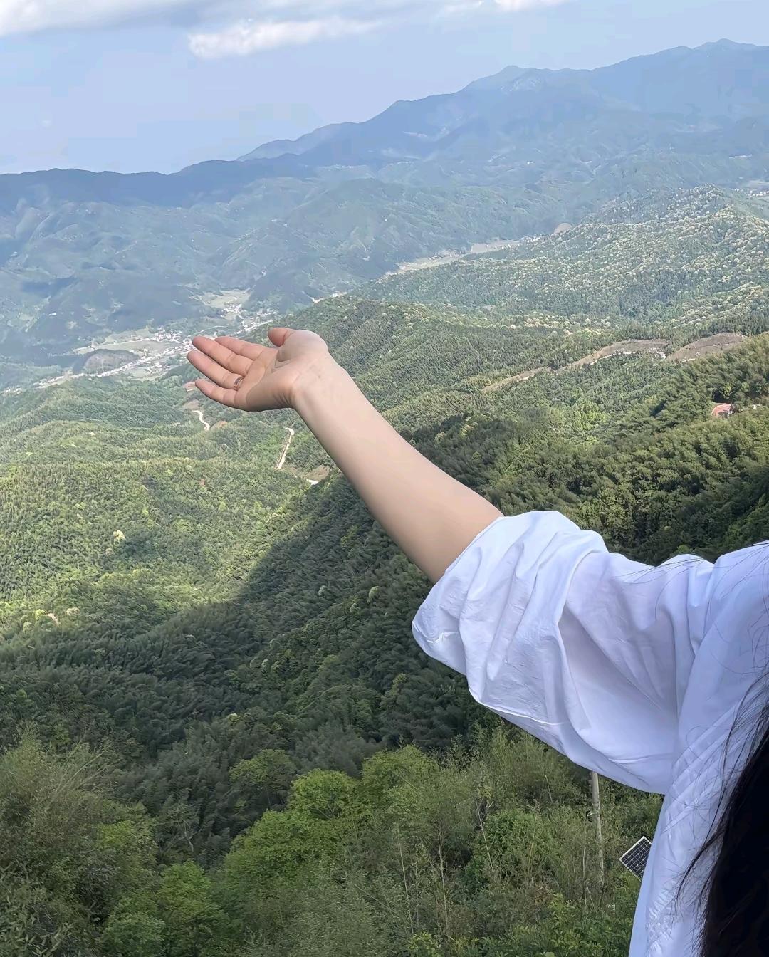 山顶治愈系风景