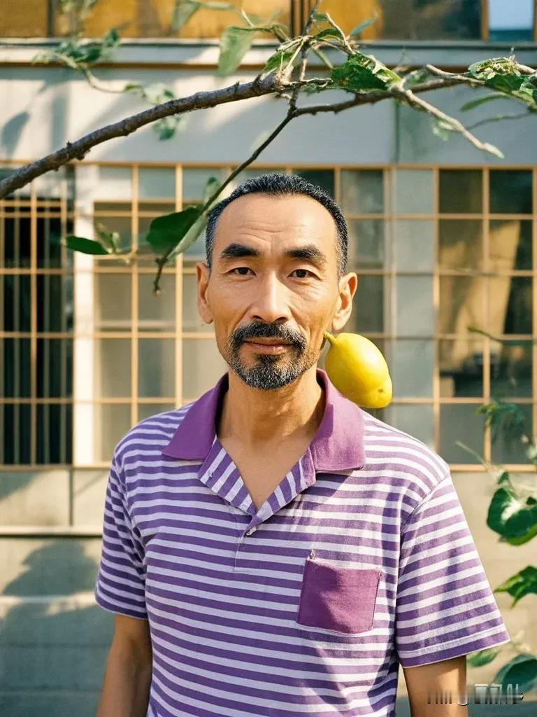 《春风》
   春风展颜笑，
   双手身上挠。
   温柔吻着吾，
   羞涩