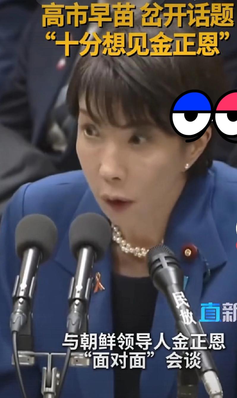 快报，快报
日本首相高市早苗主动求见金正恩

当地时间11月14日，日本首相高市