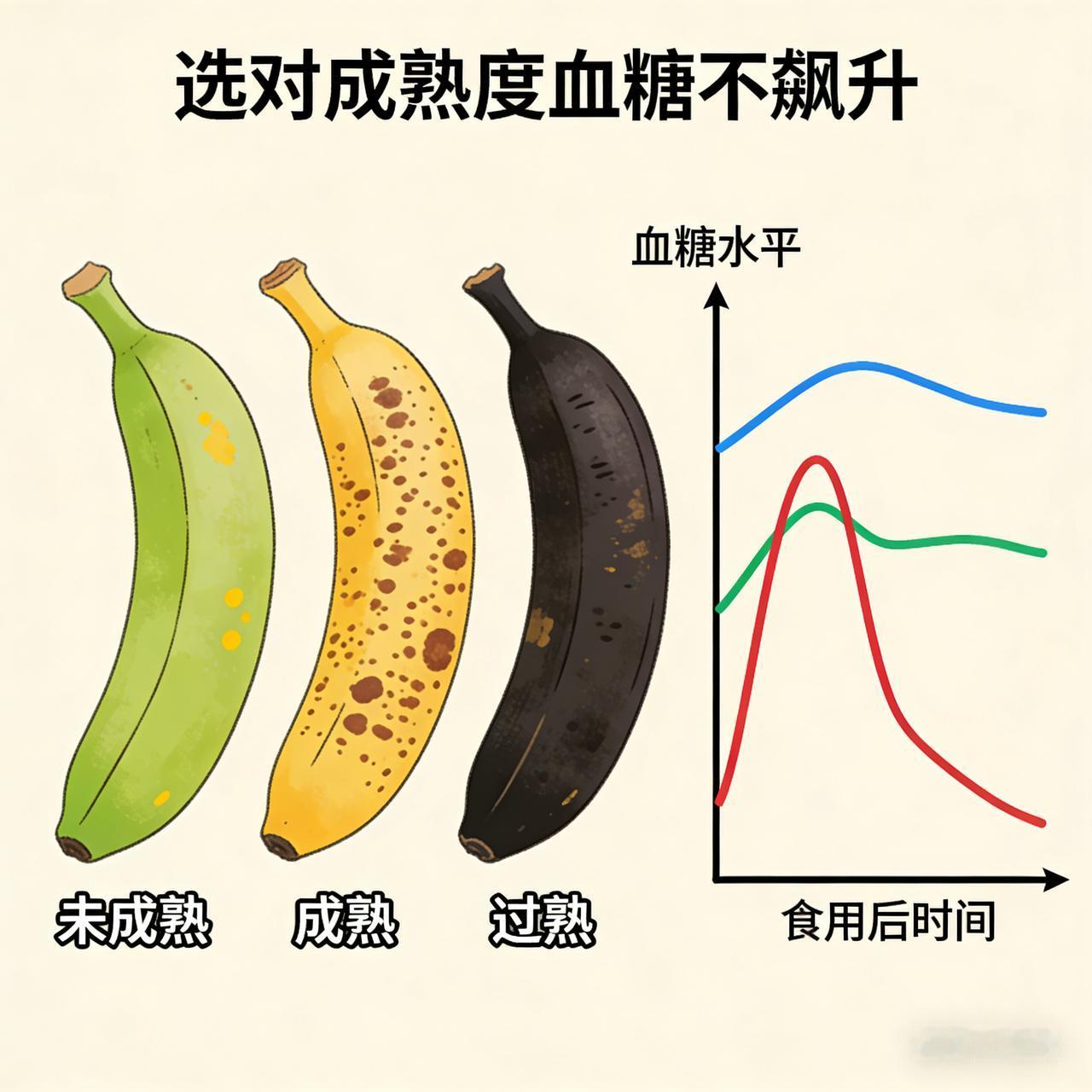 糖尿病吃香蕉有讲究！研究：选对成熟度血糖不飙升
香蕉再受关注：糖尿病常吃香蕉，半