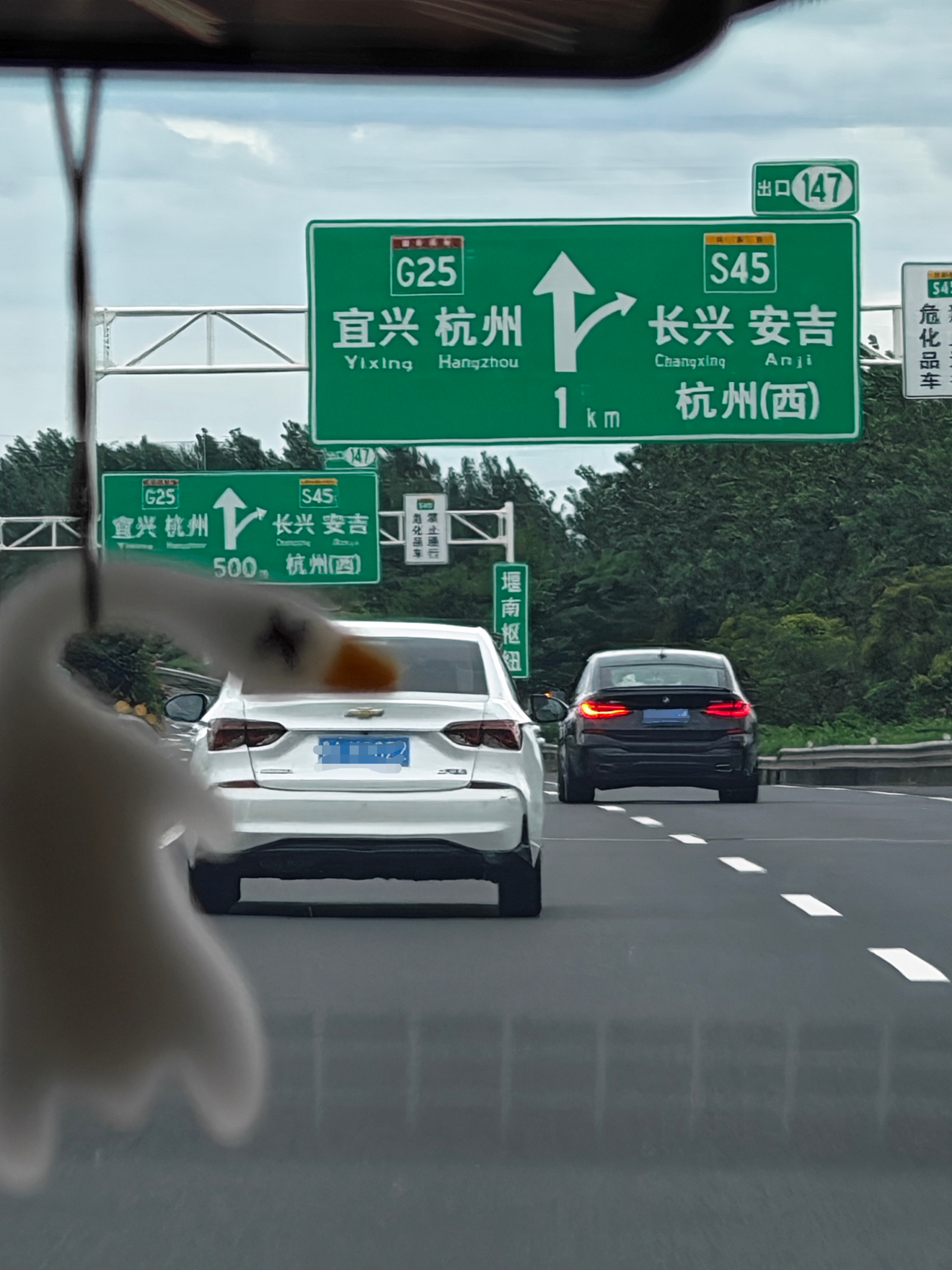 抱着边走边看的心态返程发现连路面都是干的…正式错过巴威购物节了台风