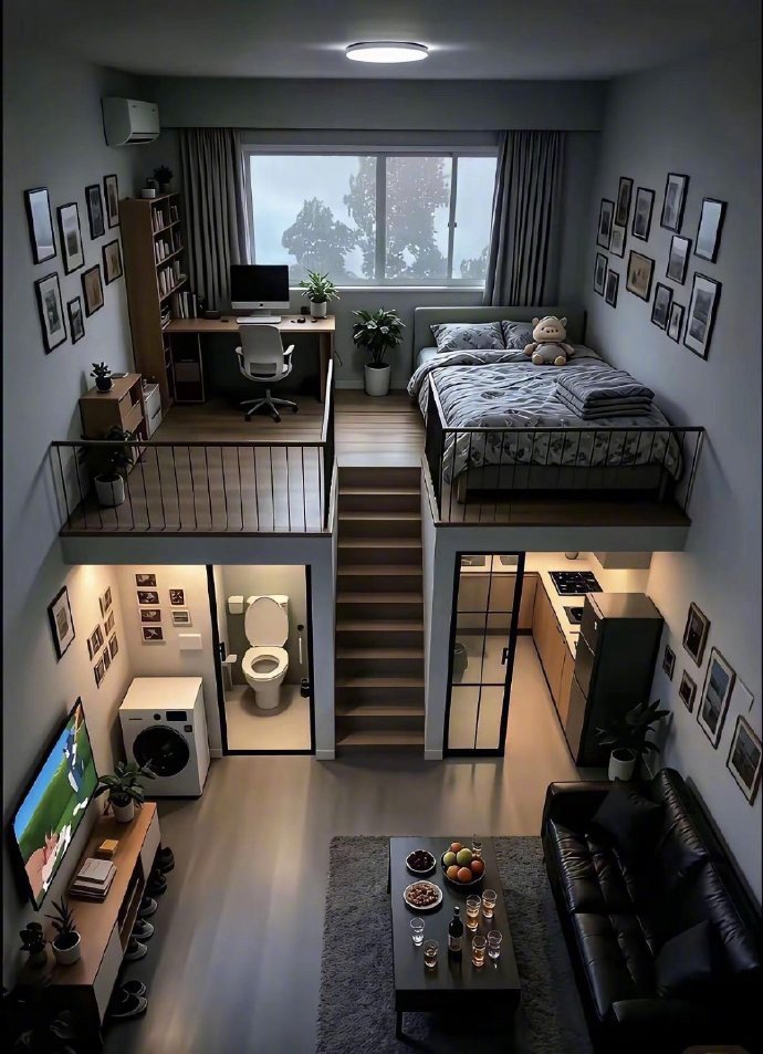 理想一人居小屋❤️ ​ ​​​