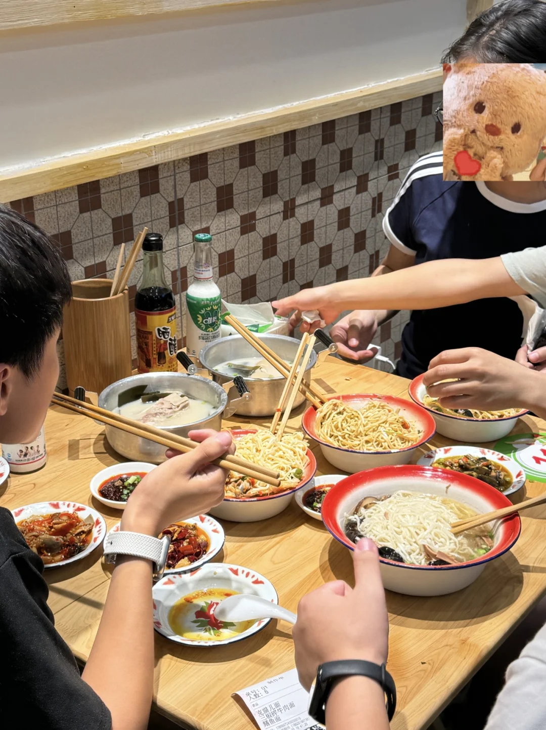 这一口面条！九眼桥附近..一周居然...