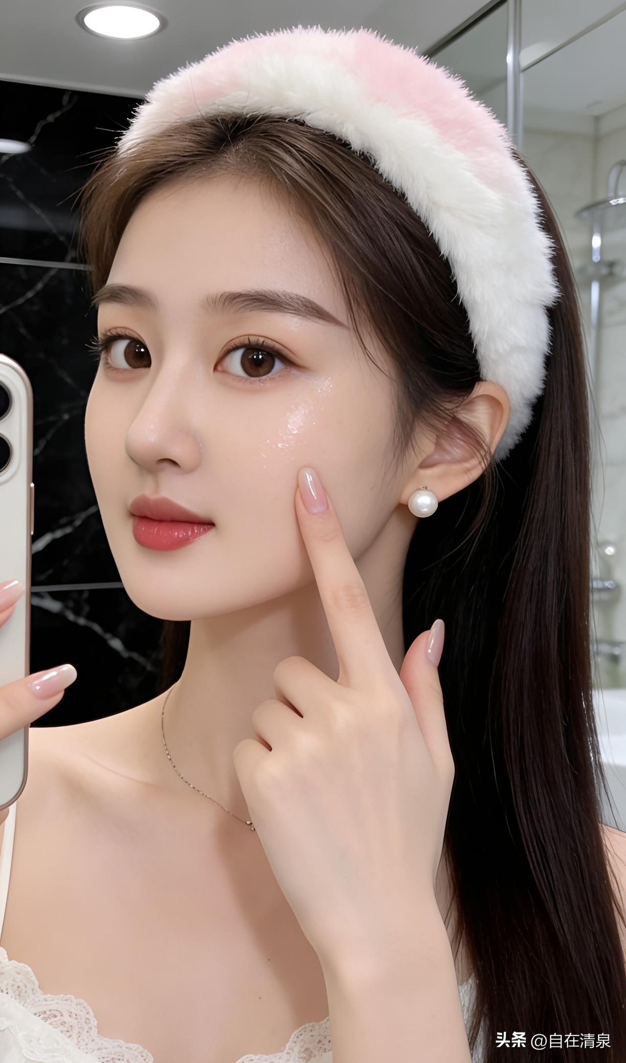 今儿公交上，一美女站我旁边，那气质，绝了！我正偷摸欣赏呢，司机一个急刹，我直接扑