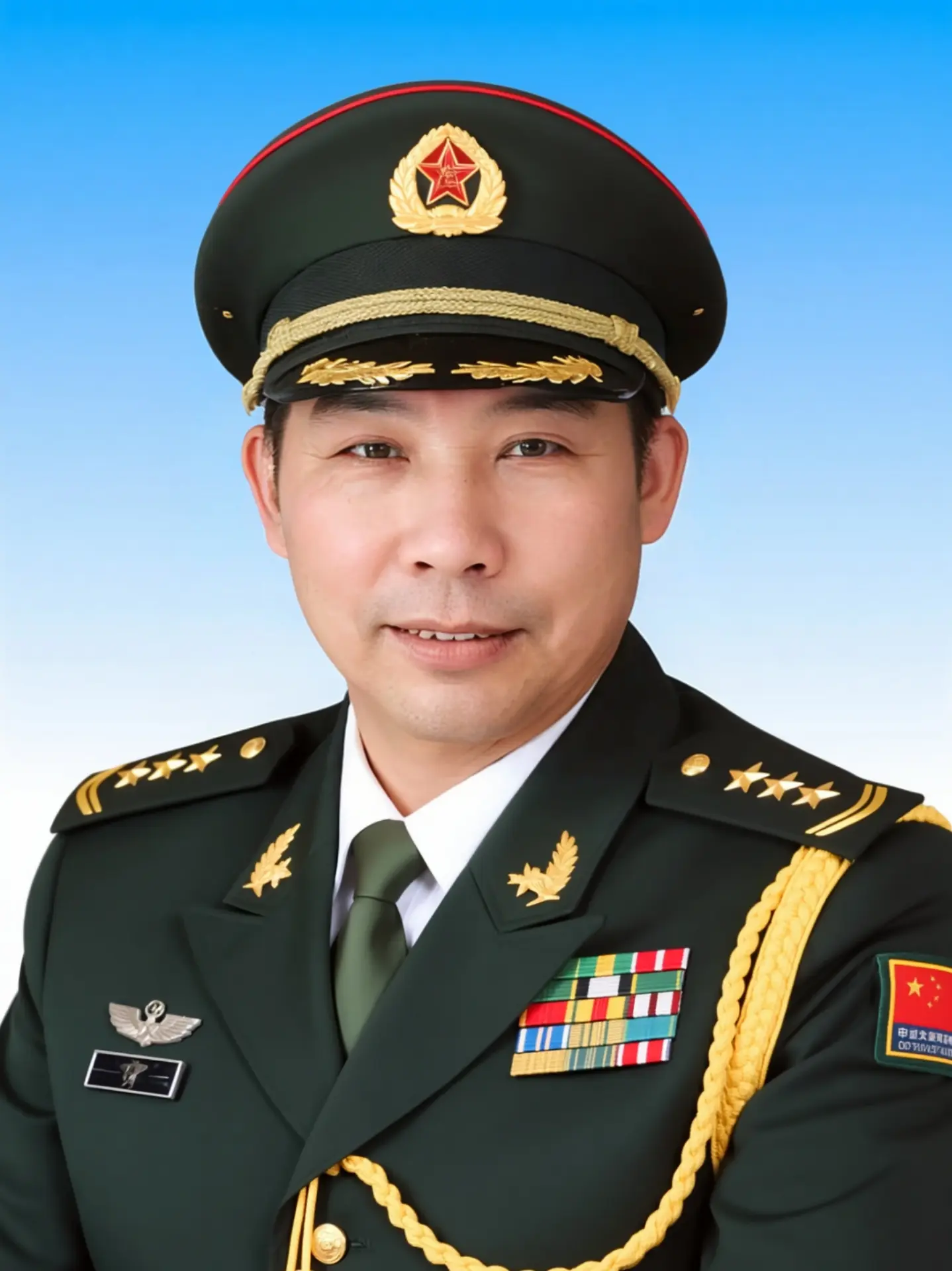 AI军装肖像照 随变ai随便玩 军人风采