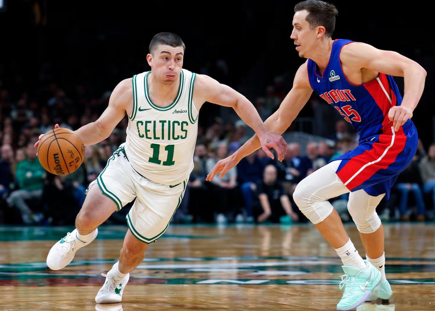 三分球命中率在这个赛季，对于凯尔特人的胜负有着更直接的关系。赛季至今，绿军赢球的