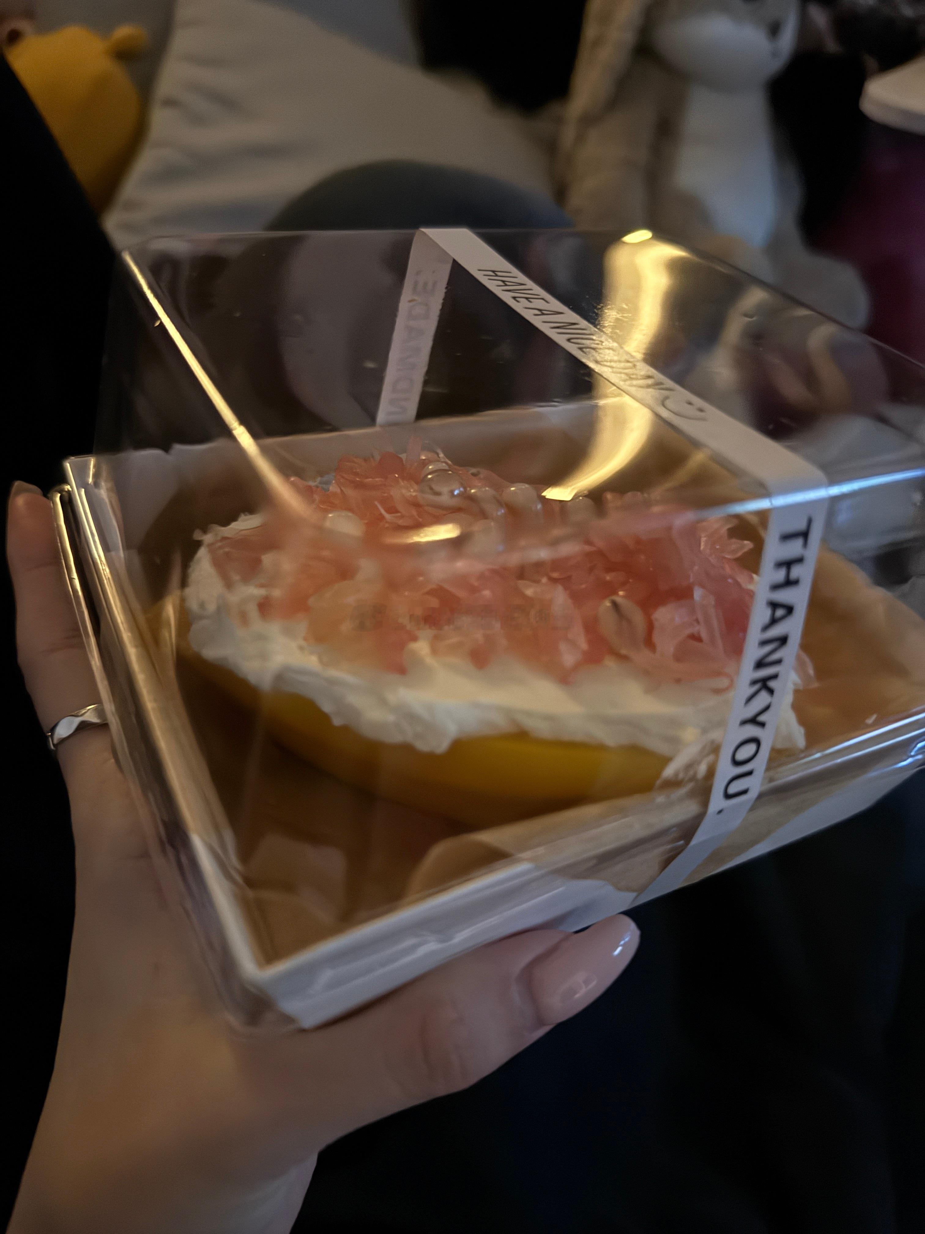 吃上固体杨枝甘露了 