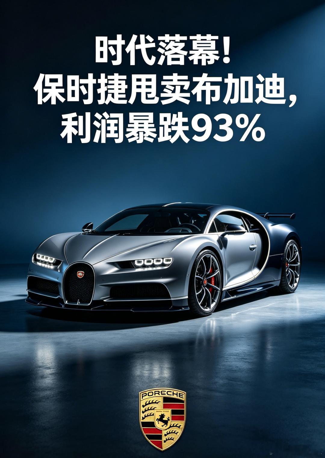 看看保时捷现在的销量，不回回血怎么能行保时捷卖掉布加迪